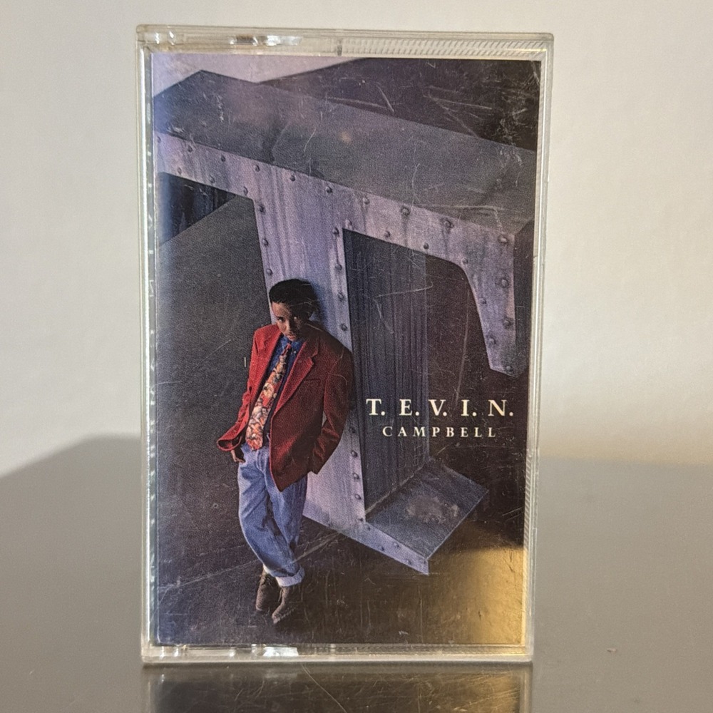 Vintage Tevin Campbell Cassette Tape T.E.V.I.N. Album 1991 R&B Soul‎ Pop Music